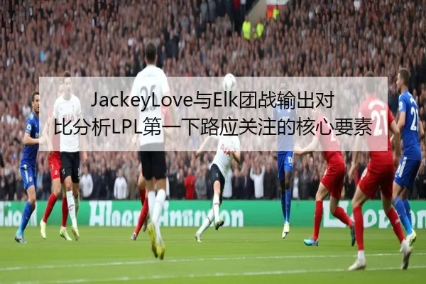 JackeyLove与Elk团战输出对比分析LPL第一下路应关注的核心要素